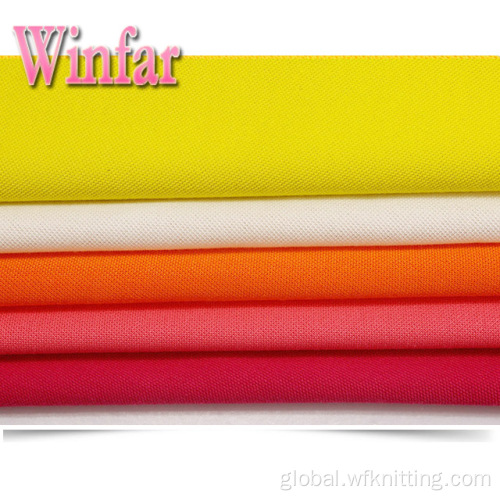 Polyester Pique Fabric 100% Polyester Polo Knitted Pique Fabric Manufactory